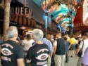 Riders watching the Fremont Experience
