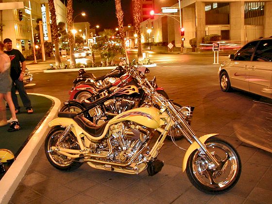 Bikes at the Golden Nugget