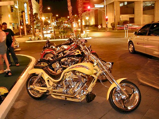 Bikes at the Golden Nugget