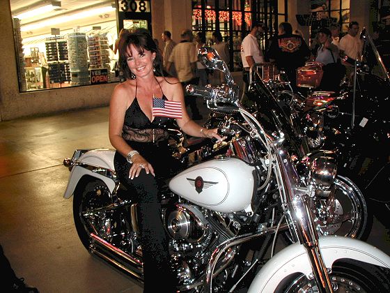 Rider on Fremont Street