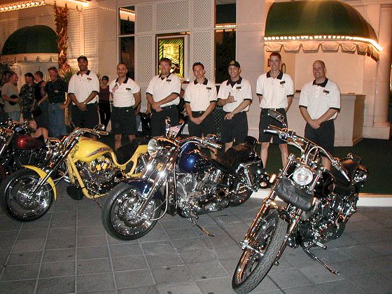 Our Valet guys at the Golden Nugget-Great Job!