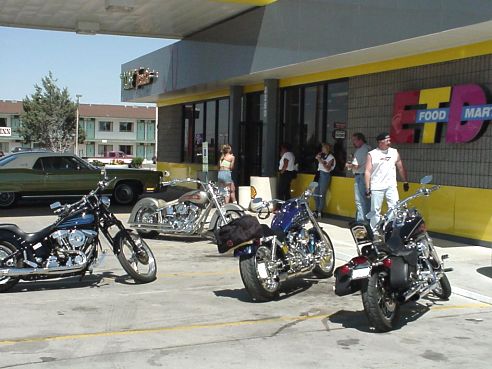 Stopping For Fuel In Kingman