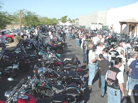 Waiting In Line To Ride