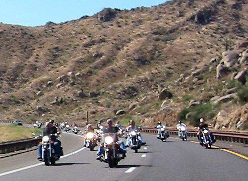 Riders On Hwy 87