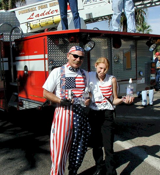 Nice Outfit! USA! USA! USA!