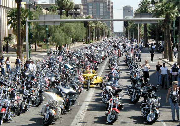 The Lineup Of Bikes