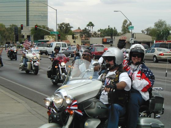 Riders Coming In At The Finish