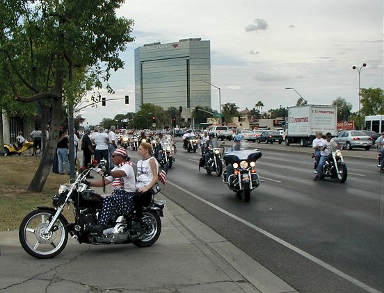 Riders Coming In At The Finish