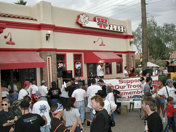 Riders On The Patio