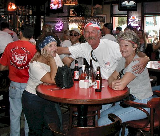 Riders Inside W's Place