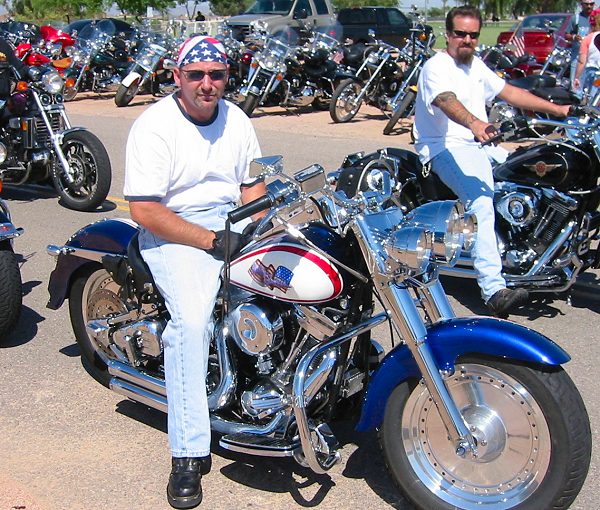 Riders Entering The Park