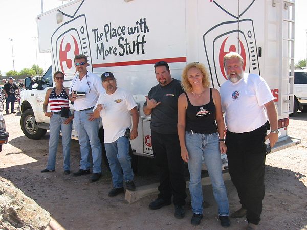 Riders Trying To Keep Cool