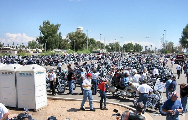 Bikes Lined Up In Tower 2