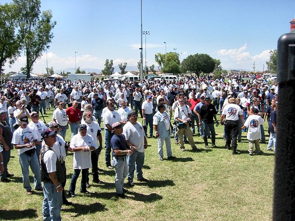 The Crowd Around The Stage