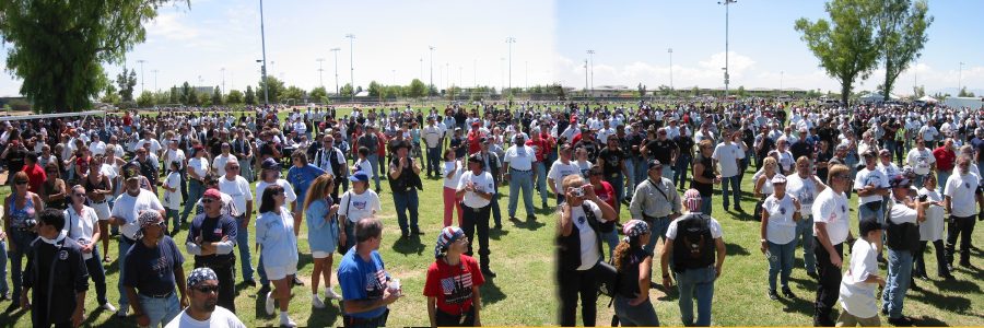 Panorama Of The Crowd