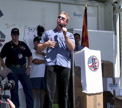 Singing God Bless The USA