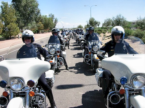 Motors Are In Line To Support The Police