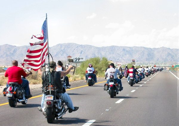 The Bikes On I-10