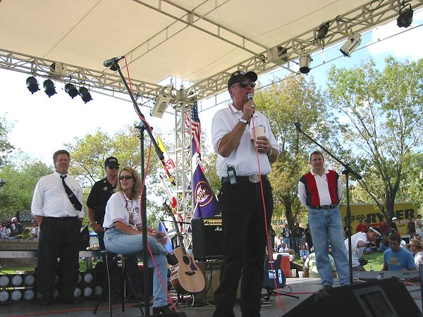 W. Steven Addresses The Crowd