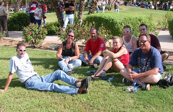 Riders Taking It Easy