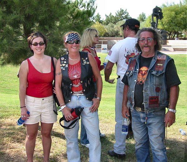 Riders Taking It Easy