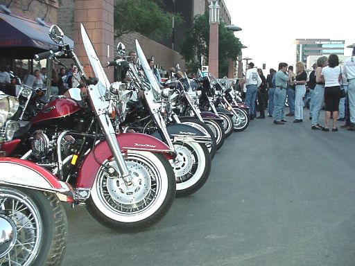 Bikes Out Front