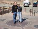 Barry and Mrs. C. at Four Corners