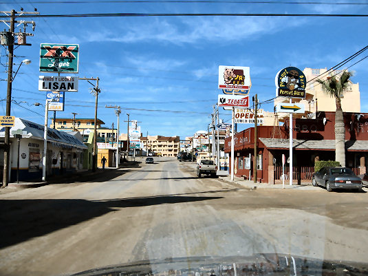 Plaza Las Glorias at End of Street