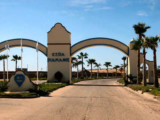 Entrance To Sandy Beach
