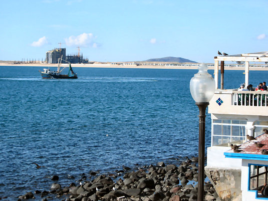 The View From Rocky Point of a Fishing Boat