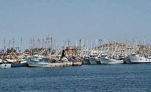 View of Boats in Old Port