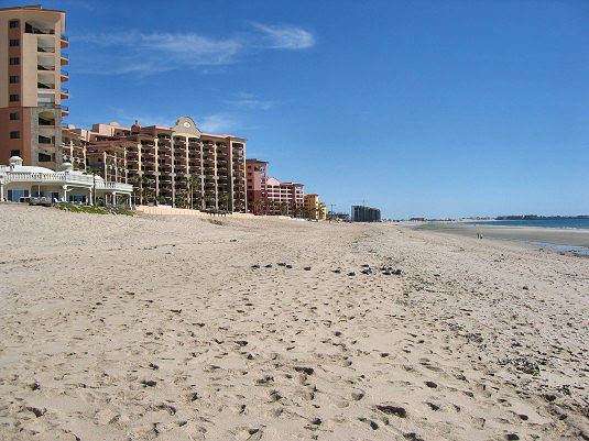 View of Sandy Beach and Sonoran Sun Condos