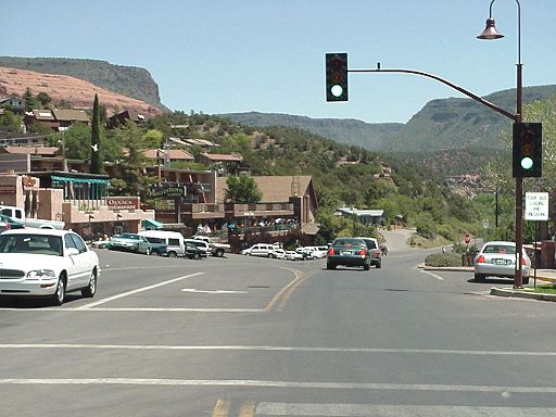 The town of Sedona