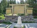 Continental Divide on Hwy. 93 in Kootenay Nat. Park