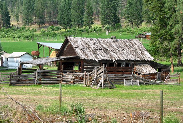 Old Barn Just N. of U.S. Border