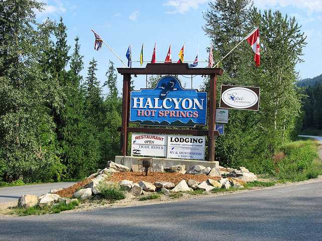 Halcyon Hot Springs, BC