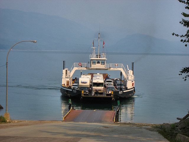 Galena Bay Ferry, BC