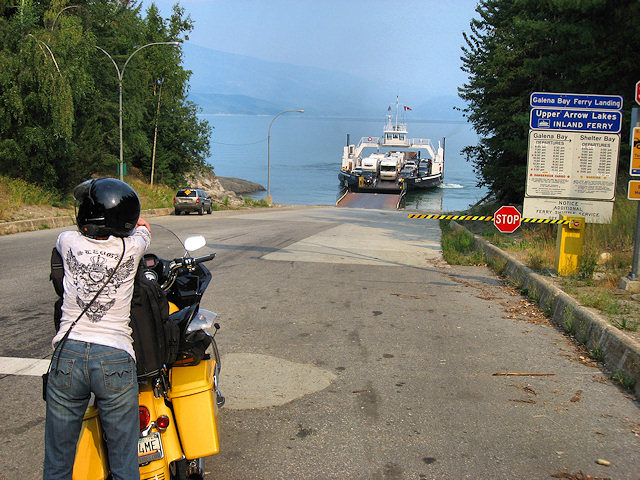 Galena Bay Ferry, BC