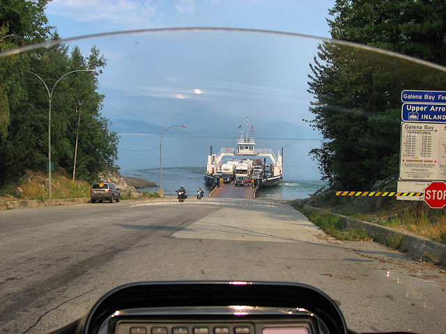 Galena Bay Ferry, BC
