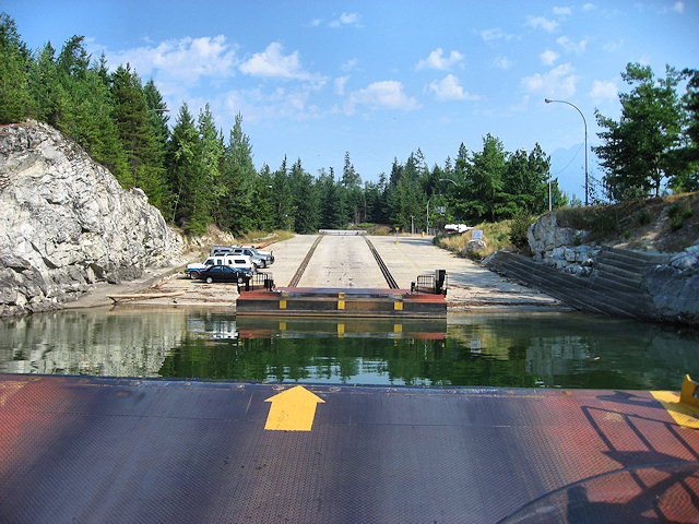 Galena Bay Ferry, BC