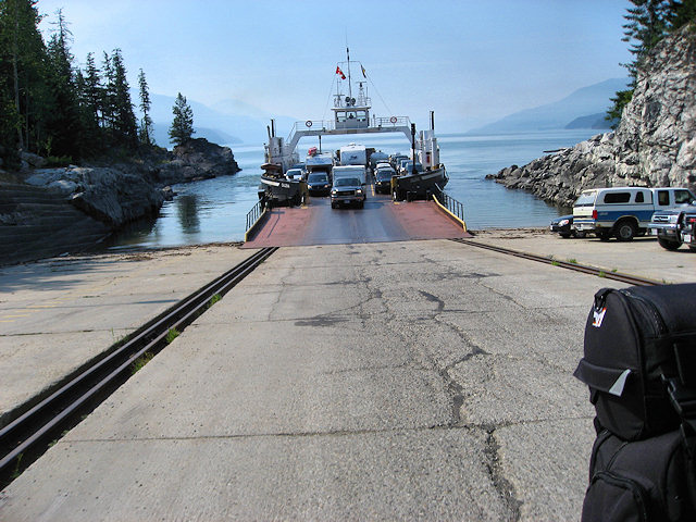 Galena Bay Ferry, BC