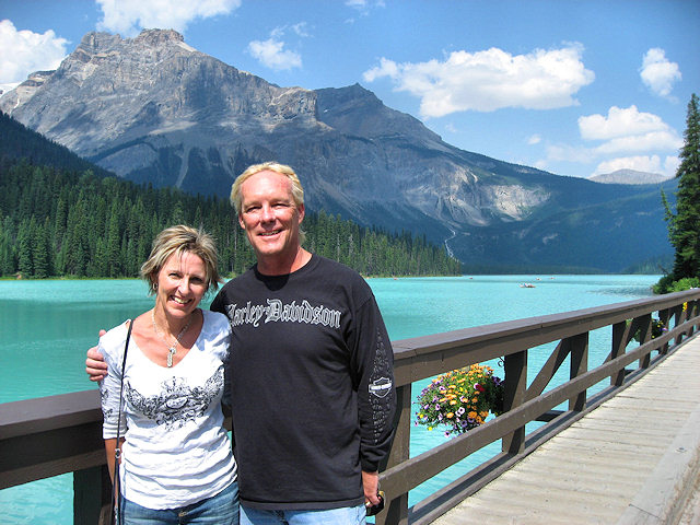 Barry and Tammy - Emerald Lake - Yoho National Park, BC