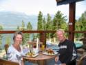 Barry and Mrs. C. at Halcyon Hot Springs, BC
