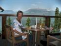 Mrs. C. at Halcyon Hot Springs, BC