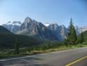 Road to Moraine Lake - Ten Peaks