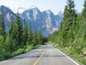 Road to Moraine Lake - Ten Peaks