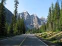 Road to Moraine Lake