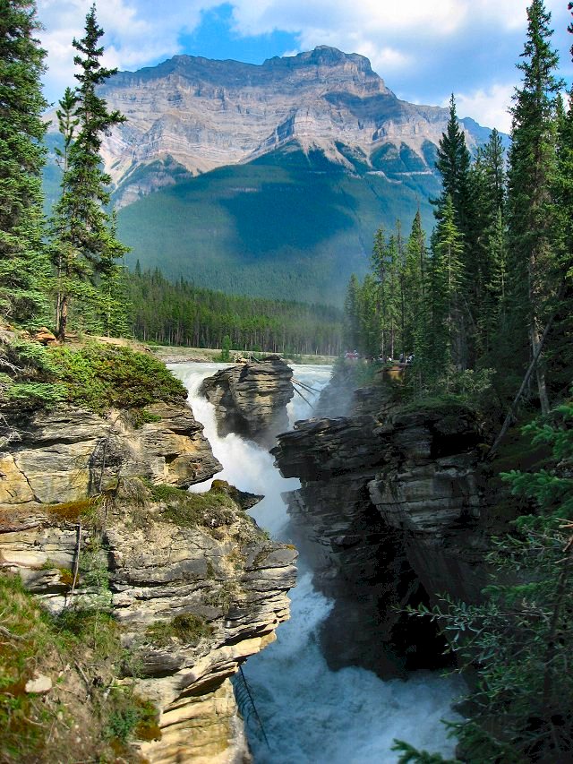 Athabasca Falls - Jasper National Park