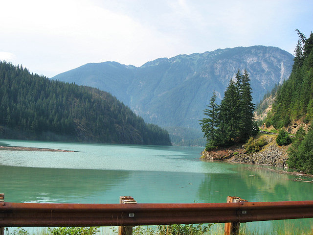 Diablo Lake, North Cascades National Park, Wahington.