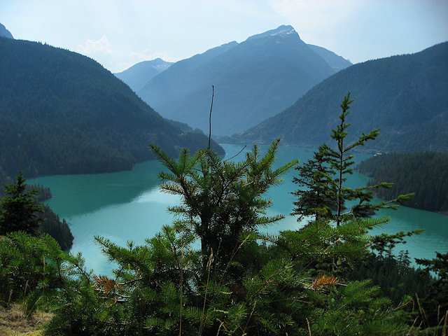 Diablo Lake, North Cascades National Park, Wahington.